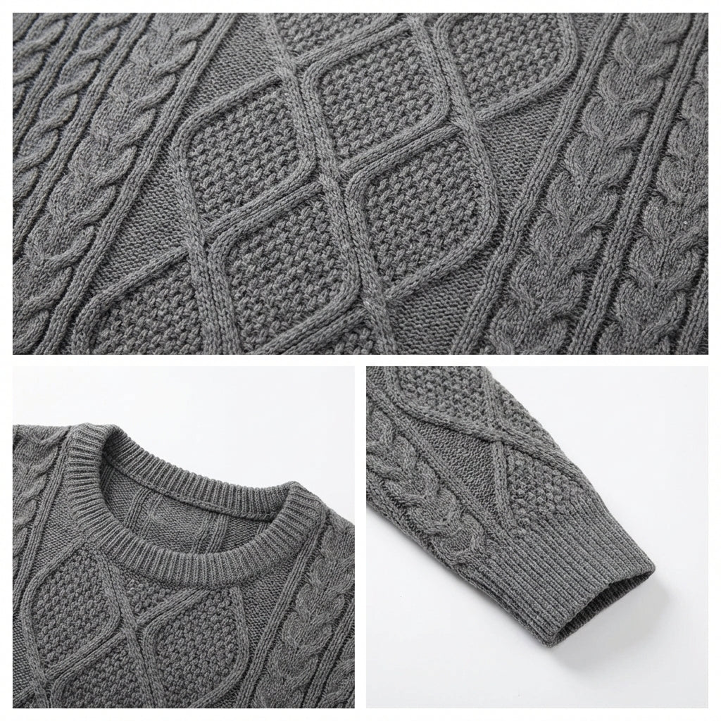 Giugliano Round Neck Knitted Sweater
