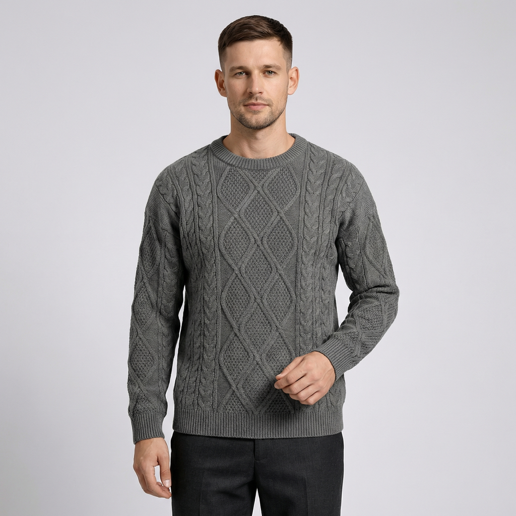 Giugliano Round Neck Knitted Sweater