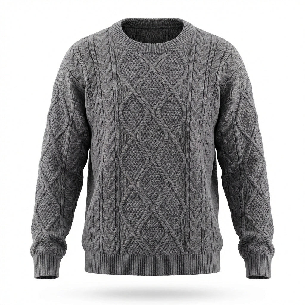 Giugliano Round Neck Knitted Sweater