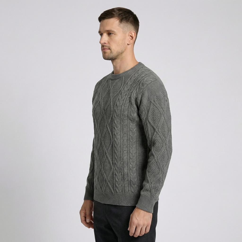 Giugliano Round Neck Knitted Sweater