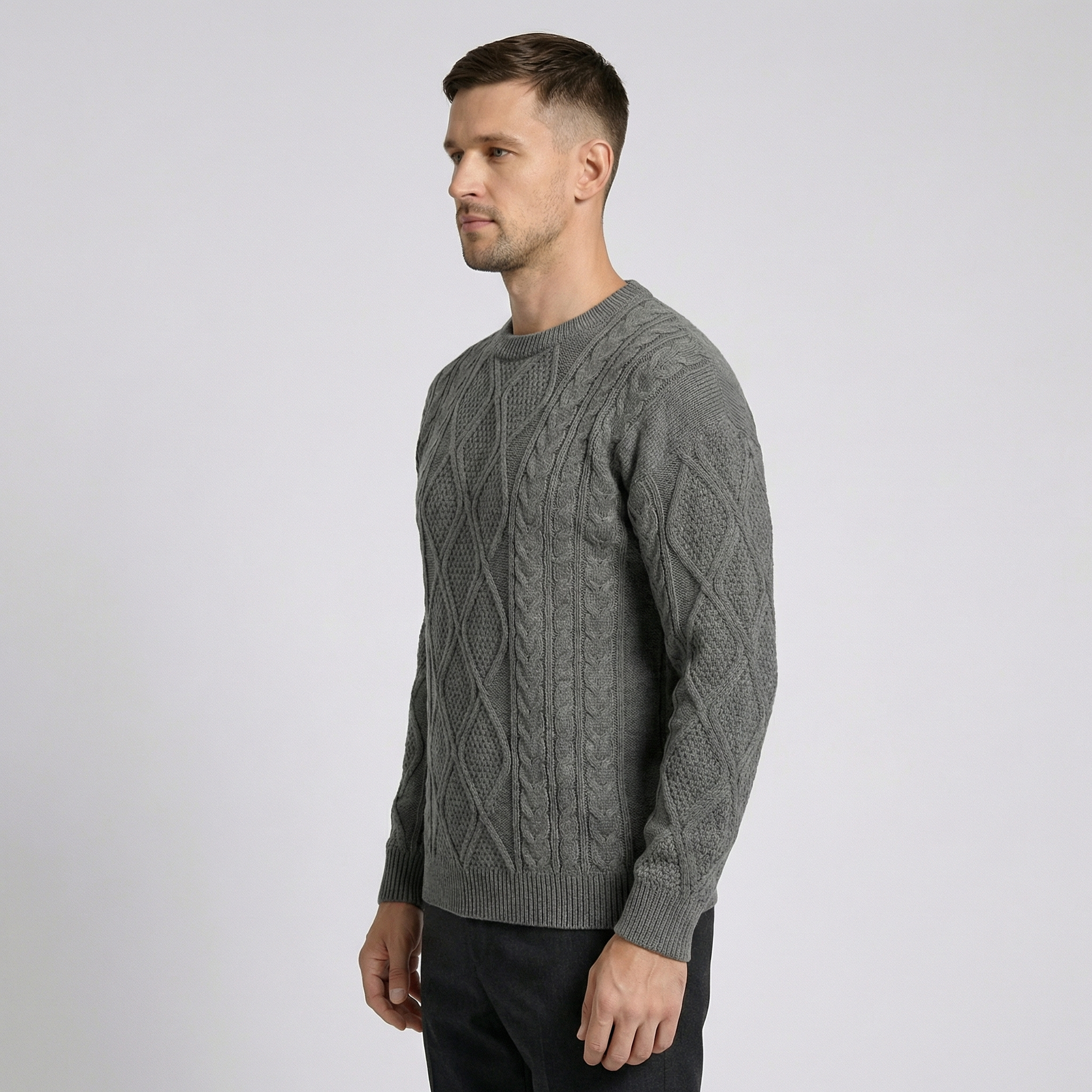 Giugliano Round Neck Knitted Sweater