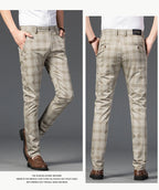 Udine Plaid Tailored Pant