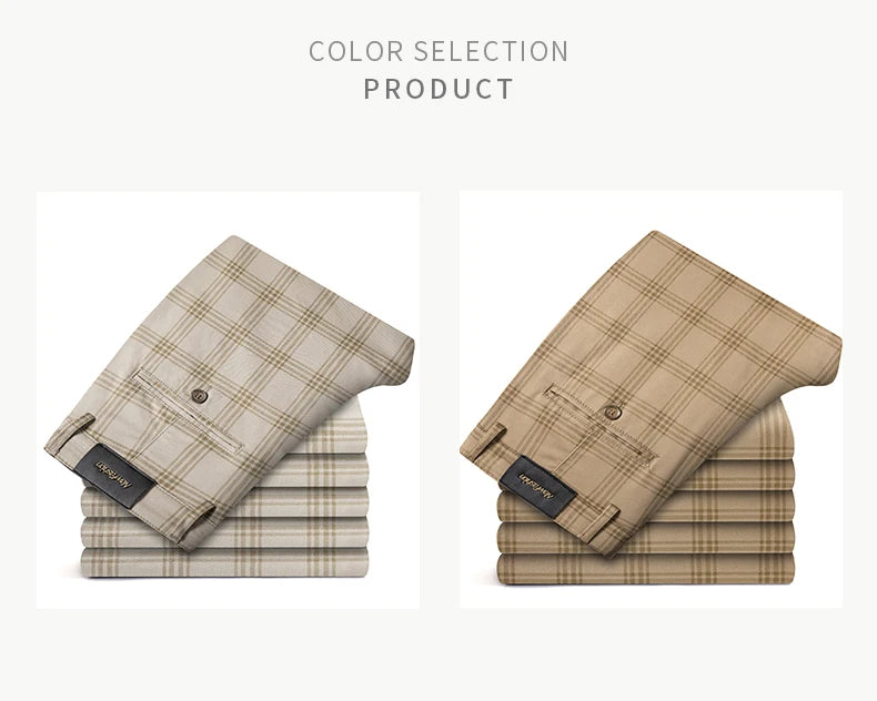 Udine Plaid Tailored Pant