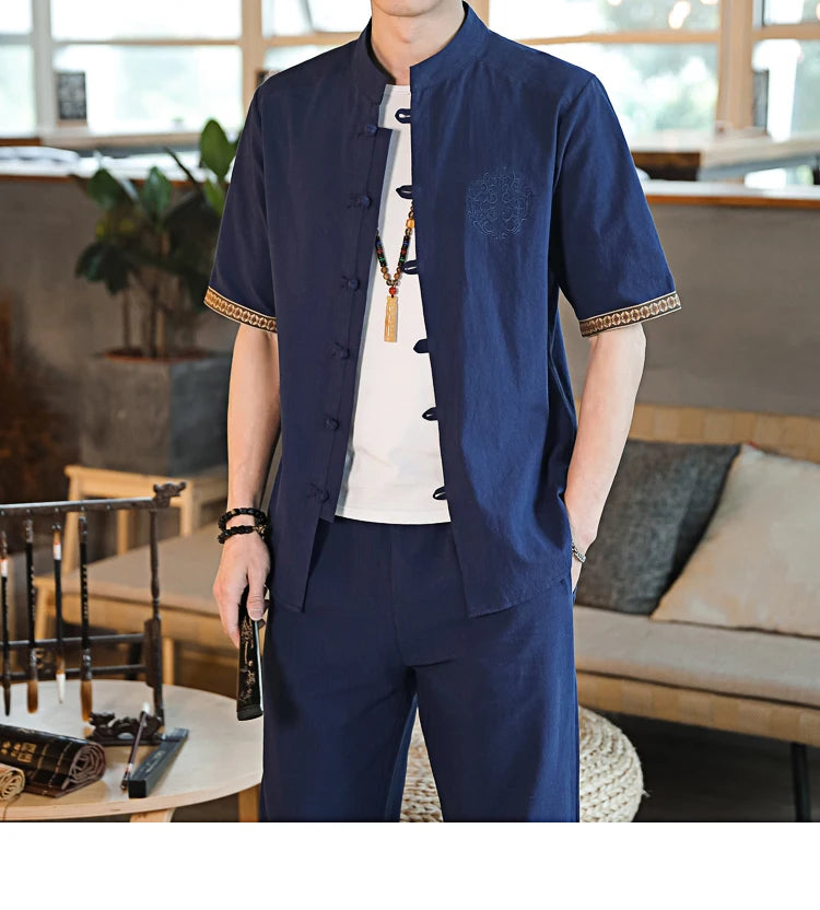 Capri Linen Relaxed Set