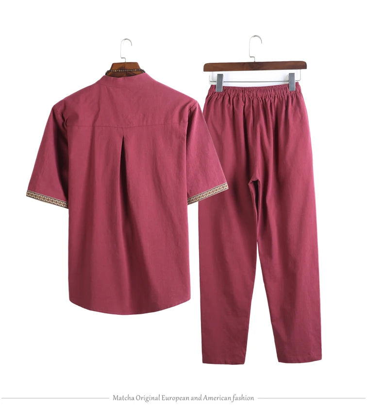 Capri Linen Relaxed Set
