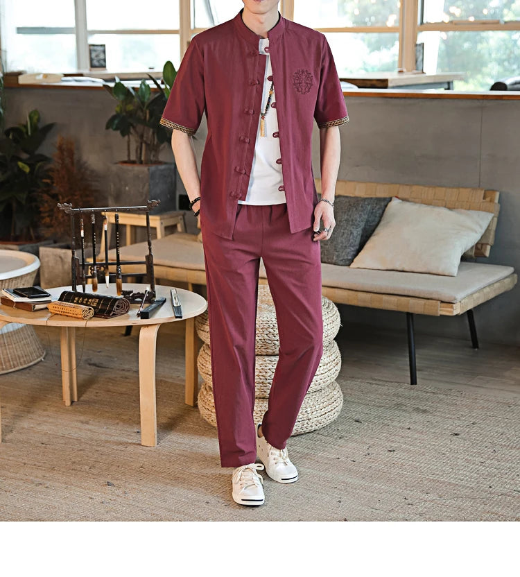 Capri Linen Relaxed Set