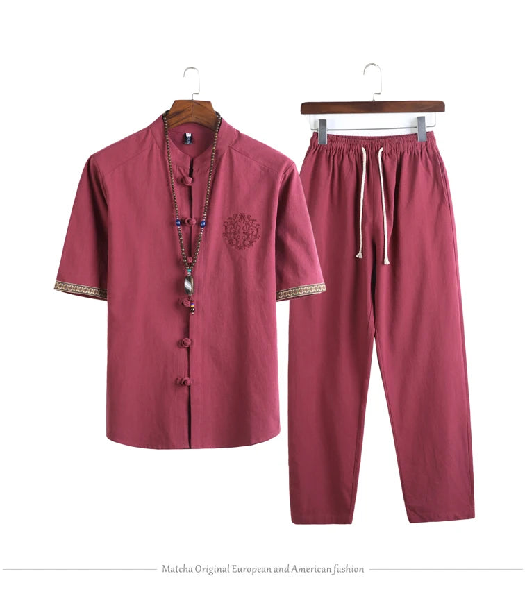 Capri Linen Relaxed Set