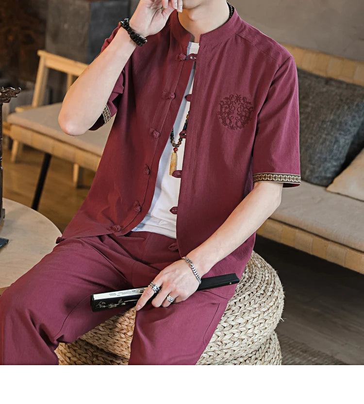 Capri Linen Relaxed Set