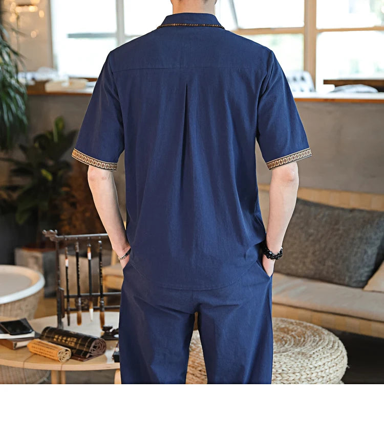 Capri Linen Relaxed Set