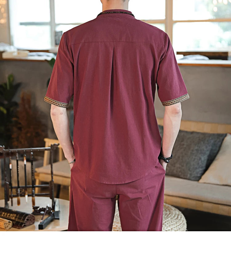 Capri Linen Relaxed Set