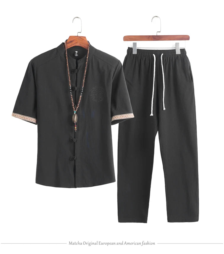 Capri Linen Relaxed Set