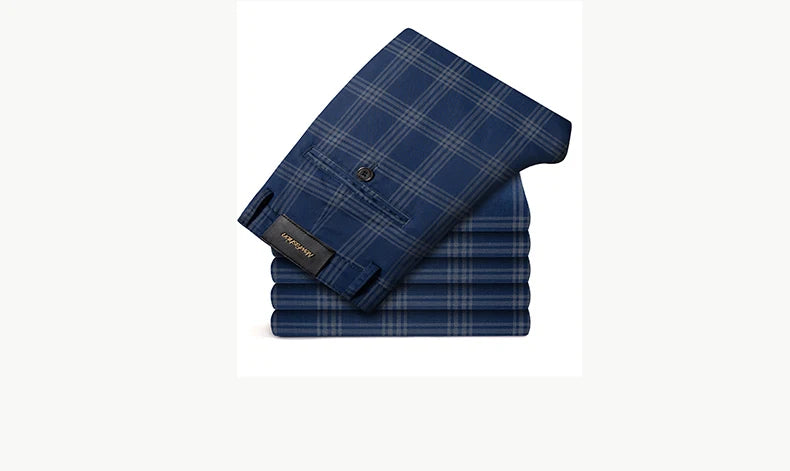 Udine Plaid Tailored Pant