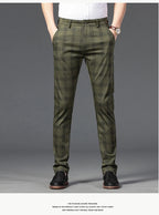 Udine Plaid Tailored Pant
