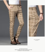 Udine Plaid Tailored Pant