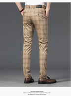 Udine Plaid Tailored Pant