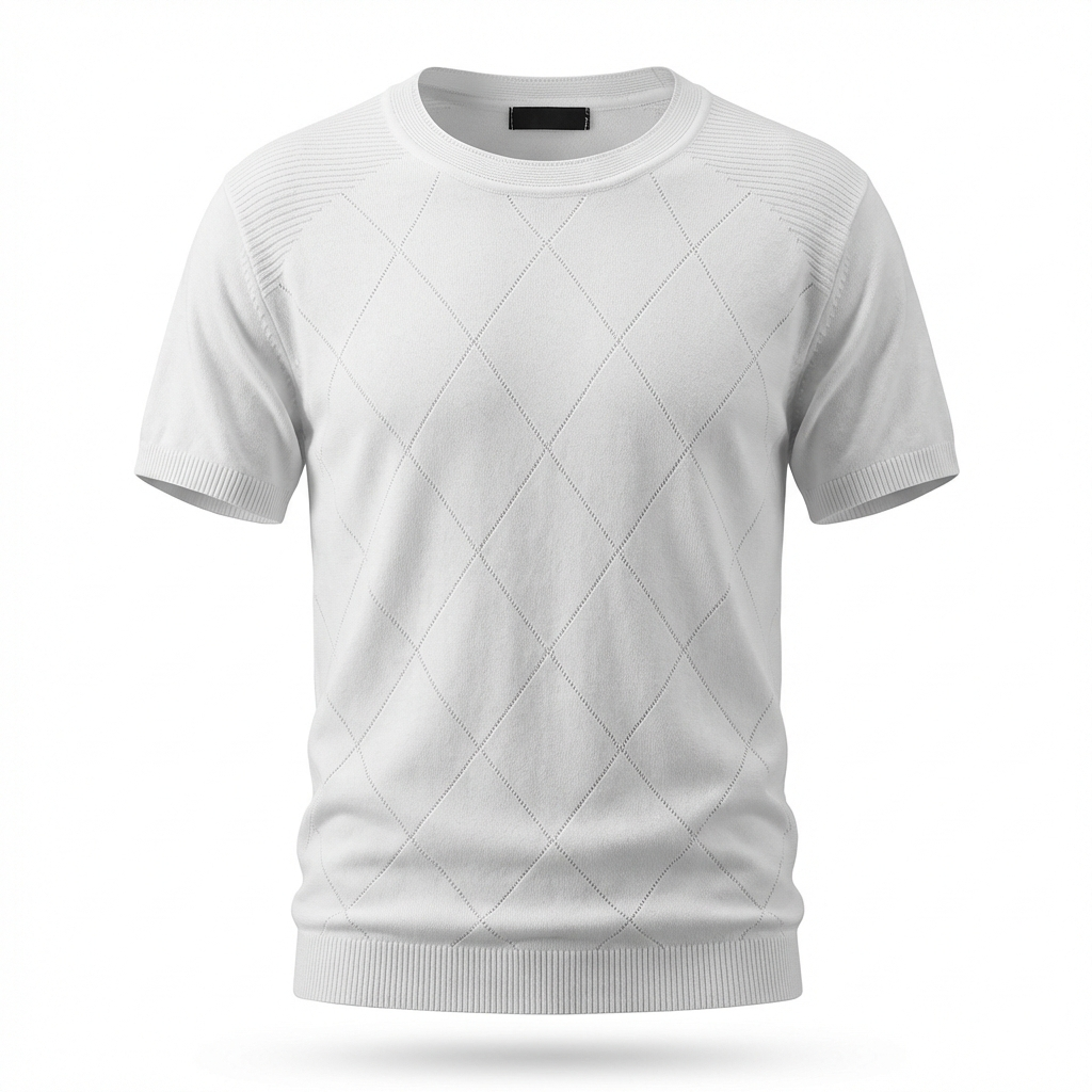 L’Aquila Diamond Knit Tee