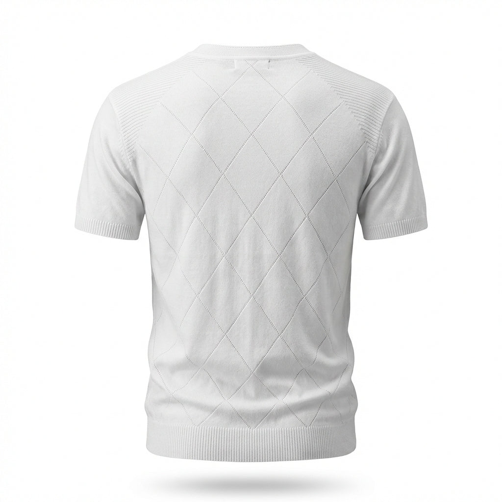 L’Aquila Diamond Knit Tee