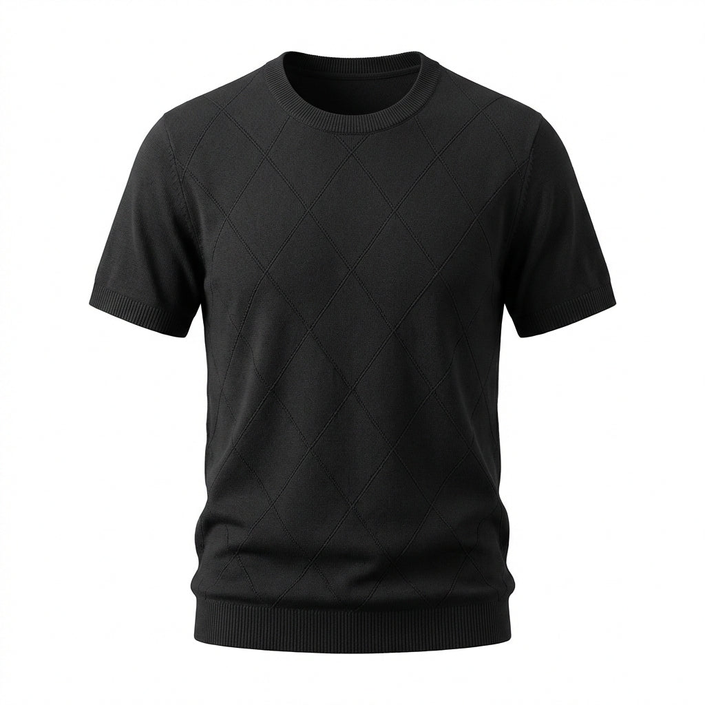 L’Aquila Diamond Knit Tee