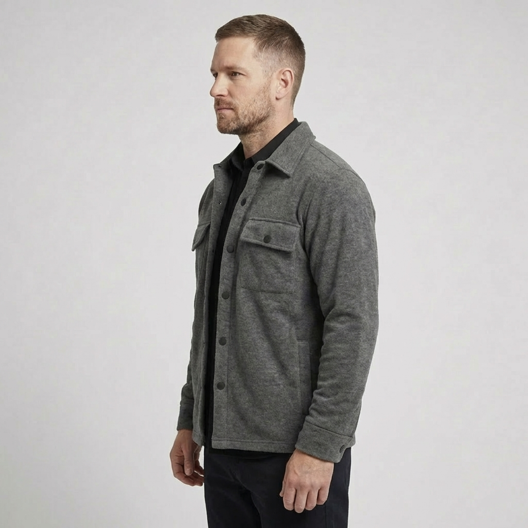 Lascero Button Up Jacket