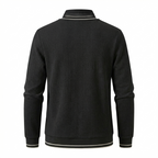 Le Marche Collared Neck Ribbed Sweater