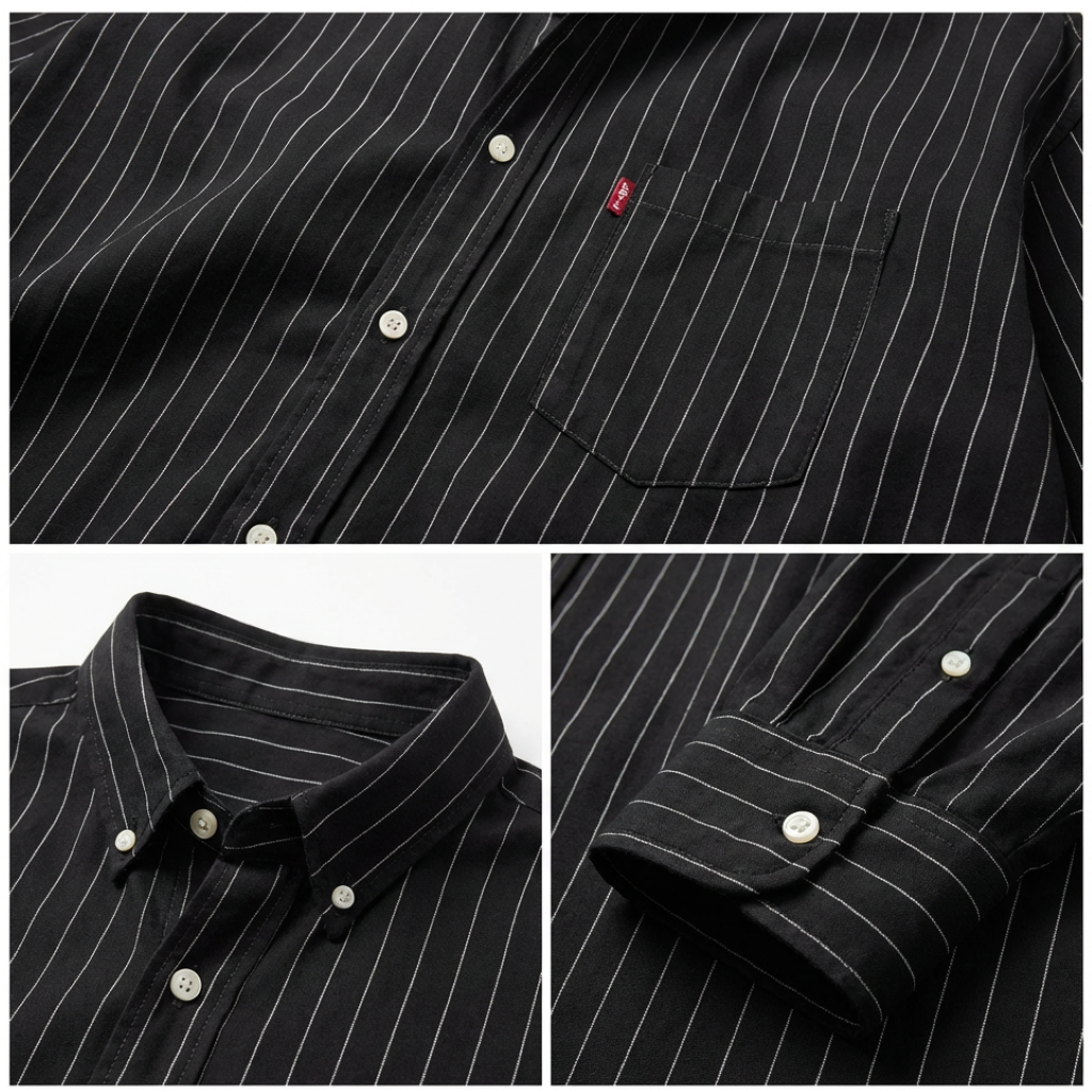Leandro Classic Striped Shirt