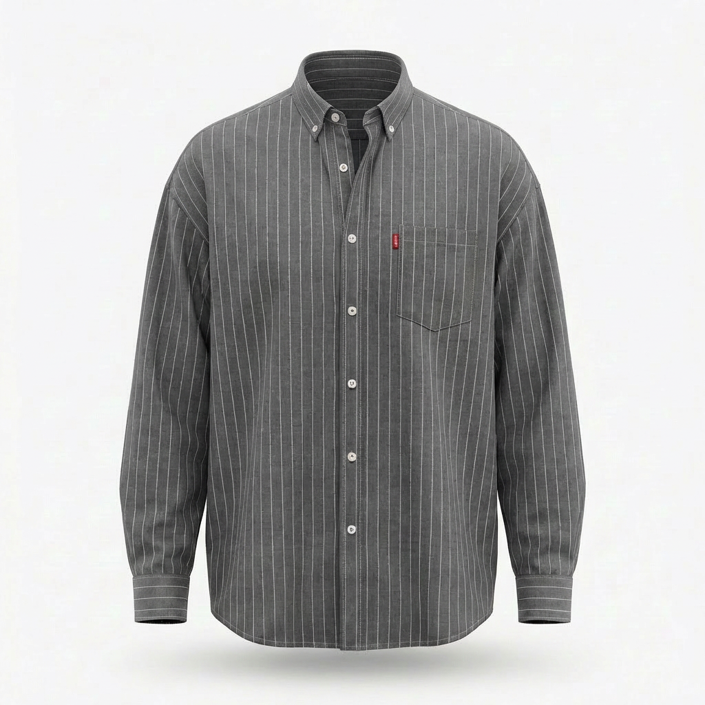 Leandro Classic Striped Shirt