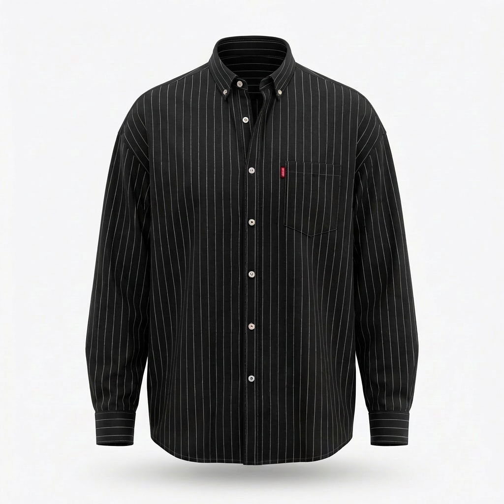 Leandro Classic Striped Shirt