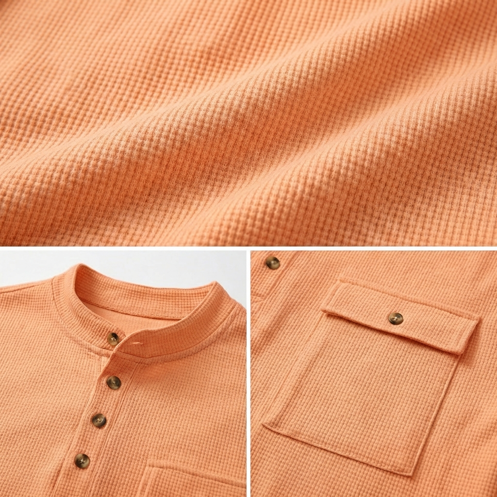 Leone Casual Henley Shirt