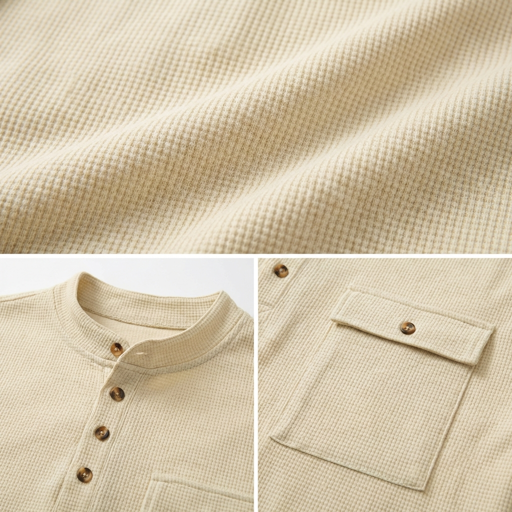 Leone Casual Henley Shirt