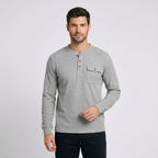 Leone Casual Henley Shirt