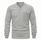 Leone Casual Henley Shirt