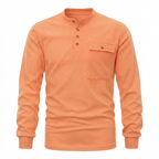 Leone Casual Henley Shirt