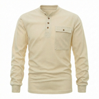Leone Casual Henley Shirt