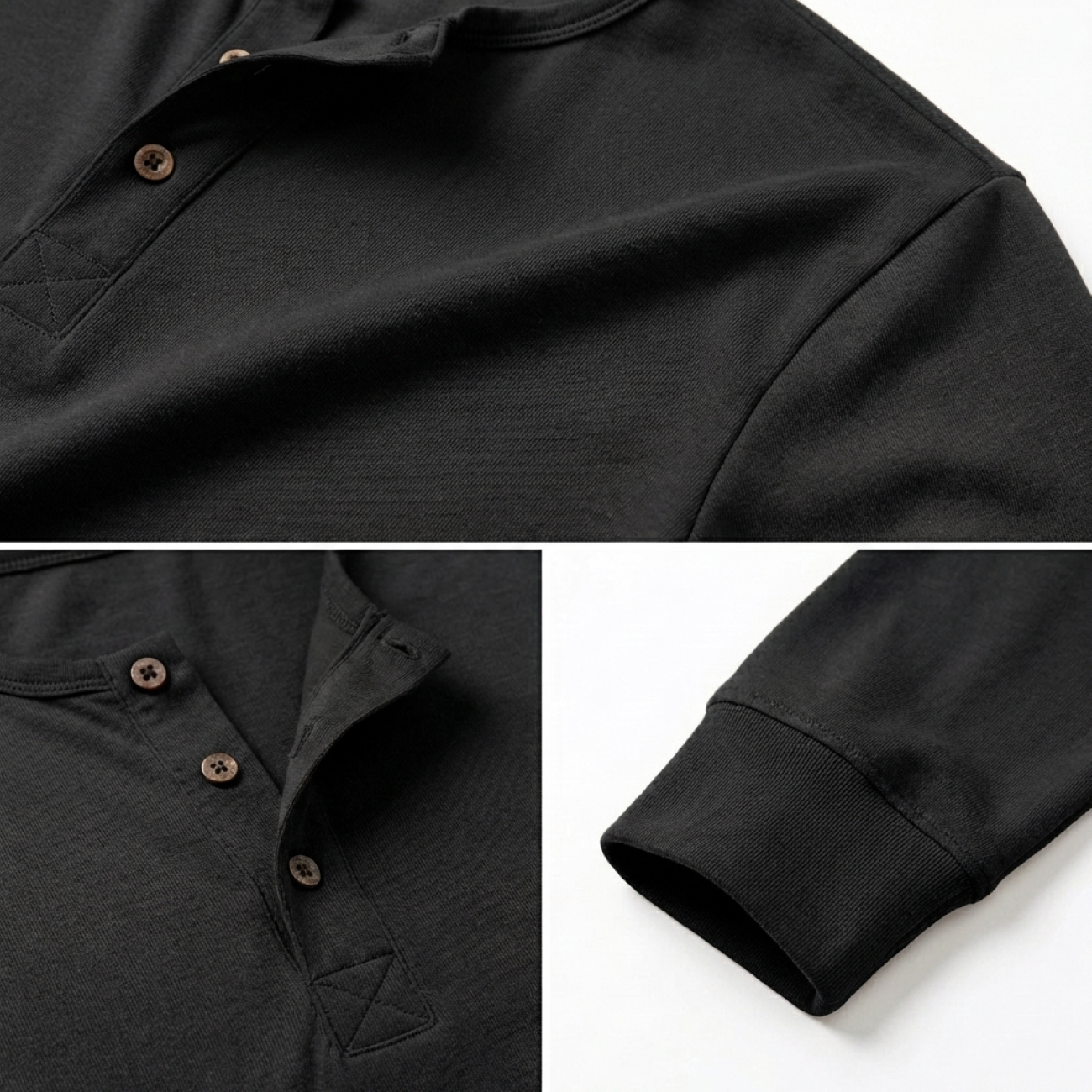Leretti Long-Sleeve Henley