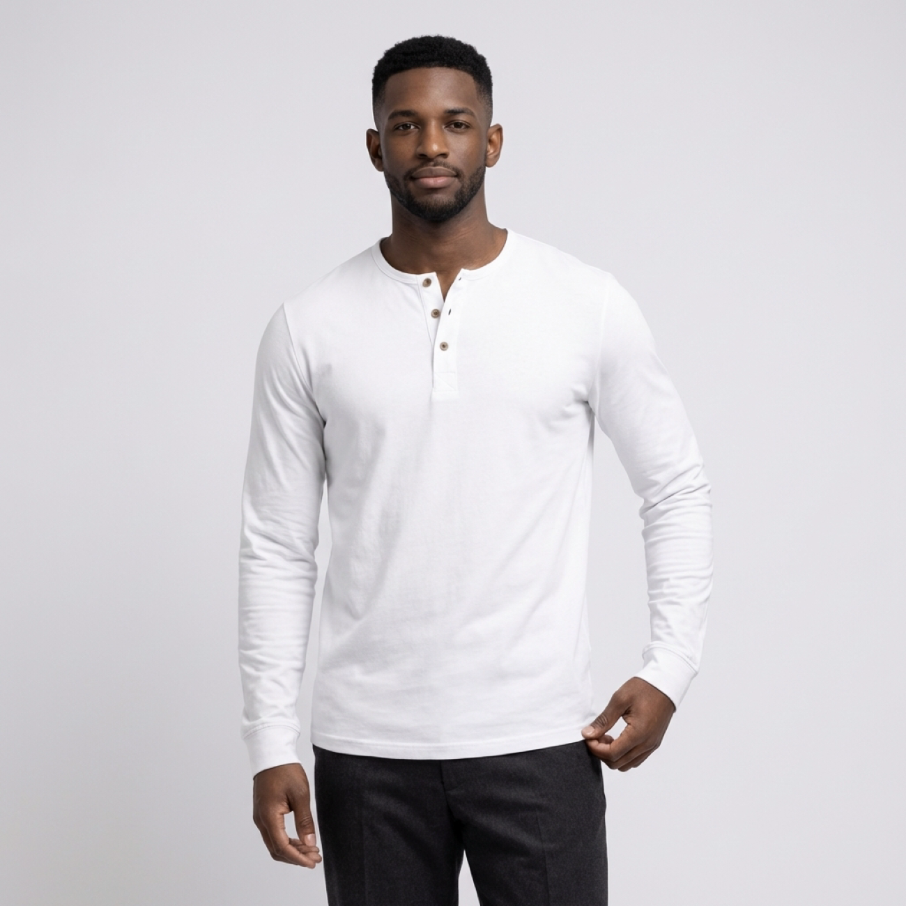 Leretti Long-Sleeve Henley