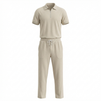 Lirento Short Sleeve Polo and Pants Set