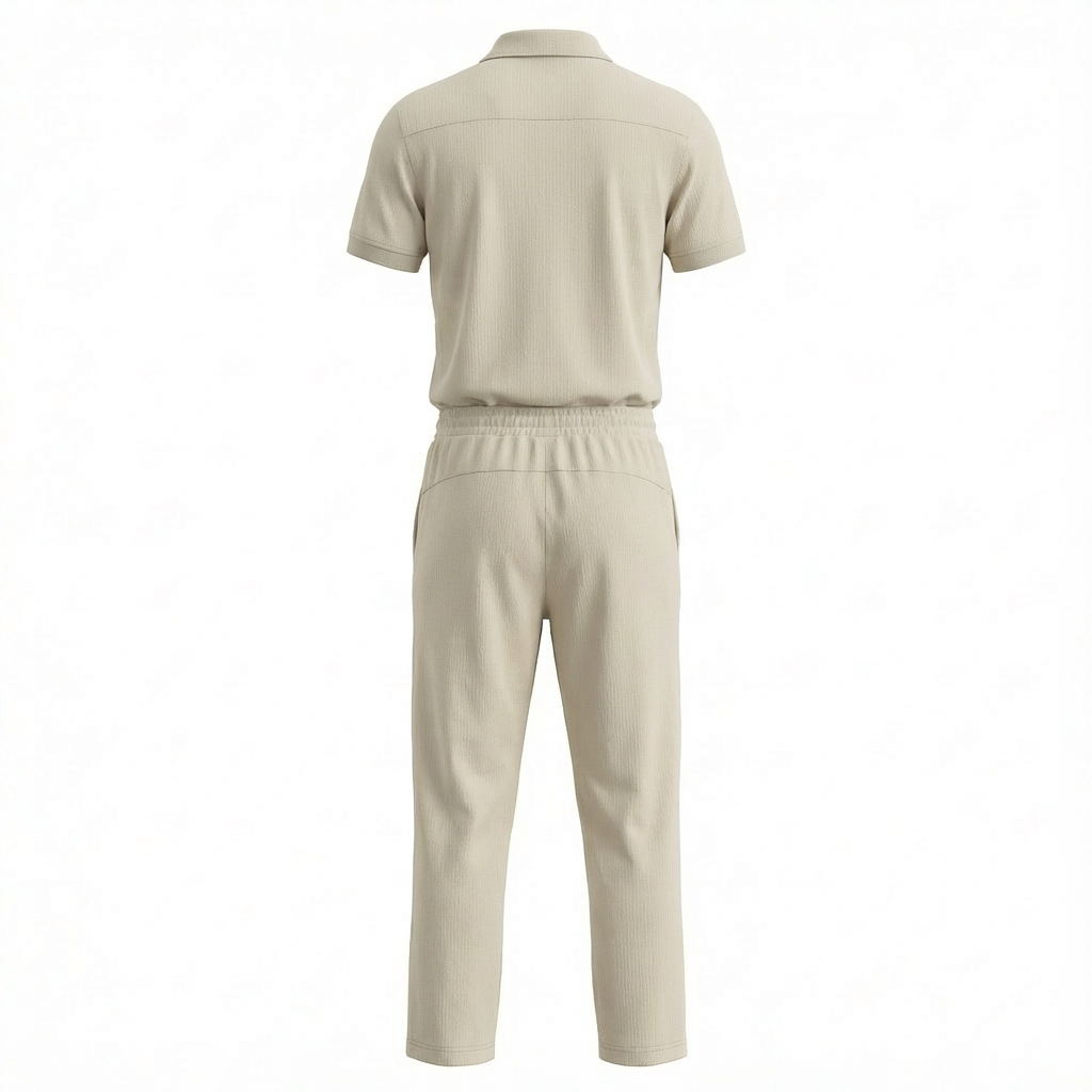 Lirento Short Sleeve Polo and Pants Set