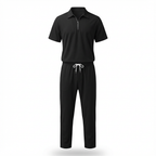Lirento Short Sleeve Polo and Pants Set