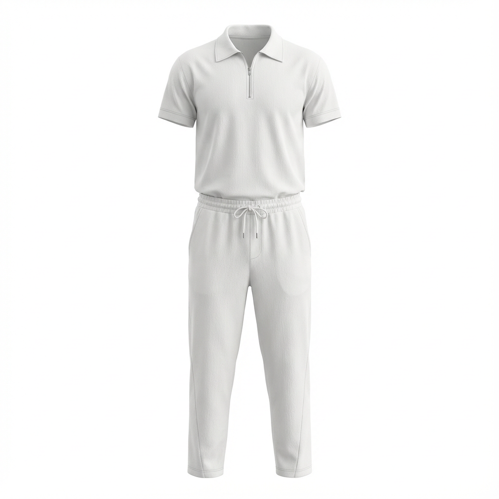 Lirento Short Sleeve Polo and Pants Set