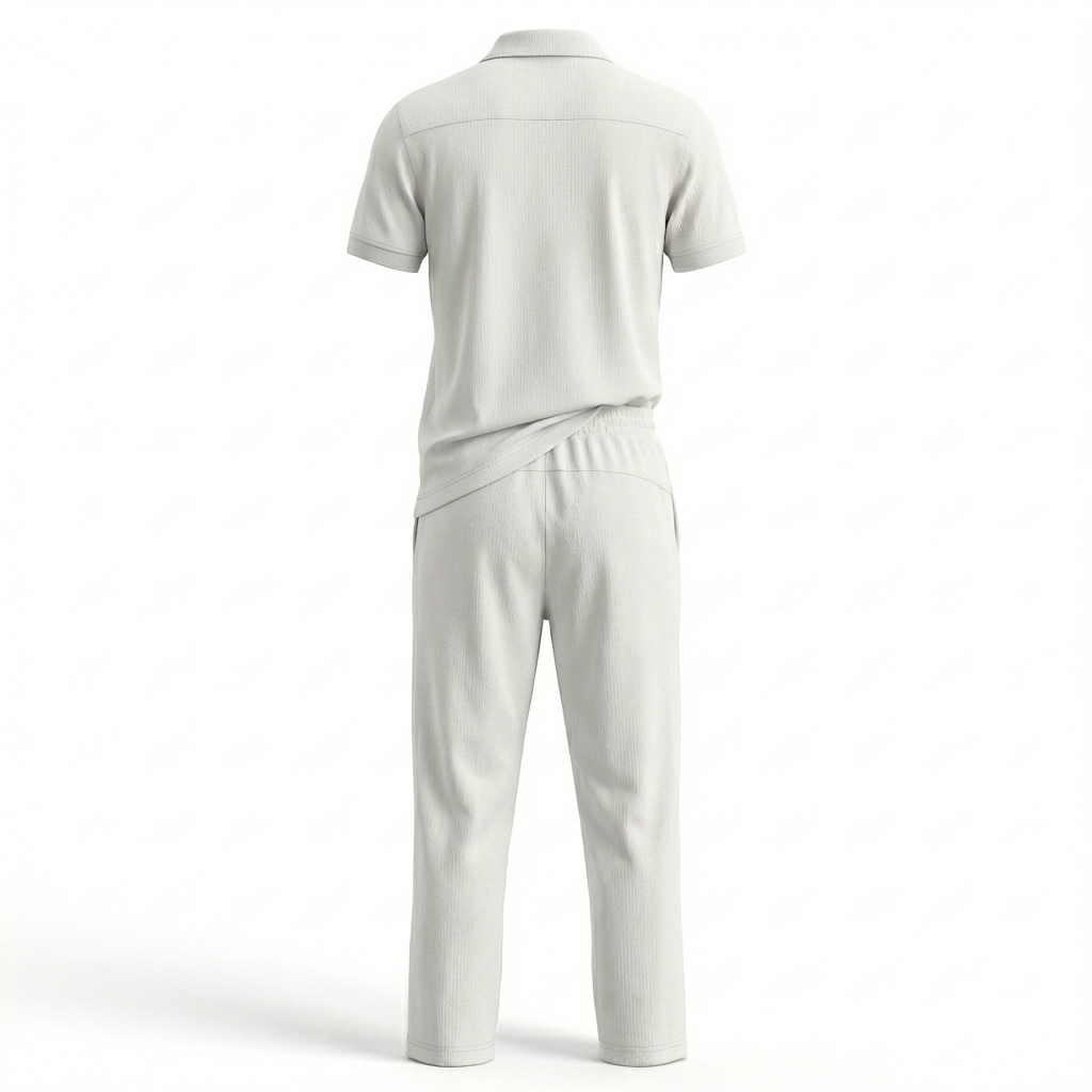 Lirento Short Sleeve Polo and Pants Set