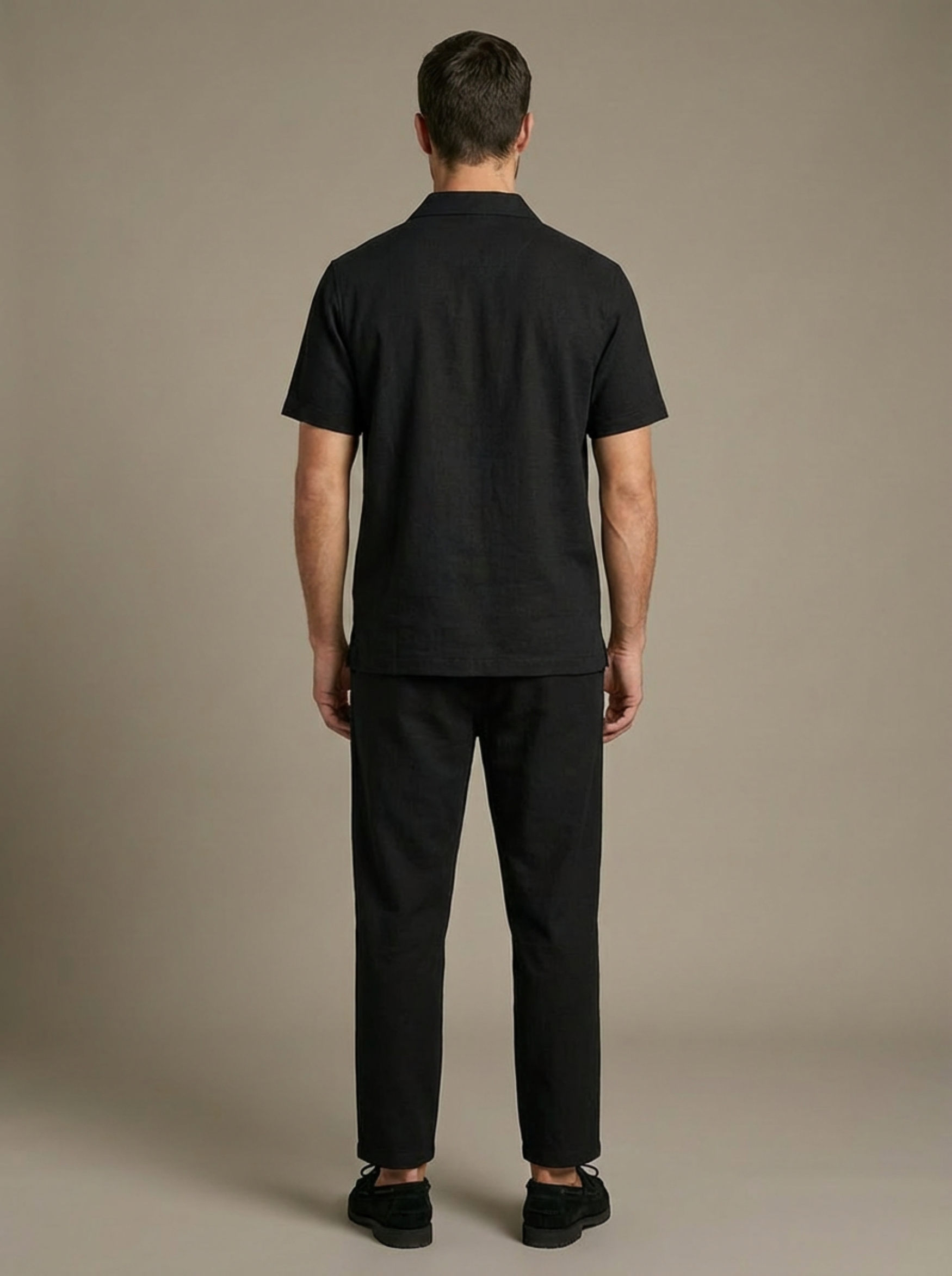 Lirento Short Sleeve Polo and Pants Set