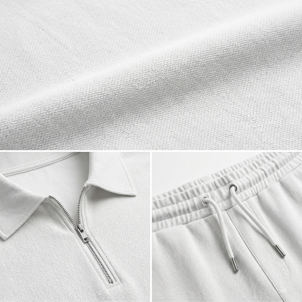Lirento Short Sleeve Polo and Pants Set