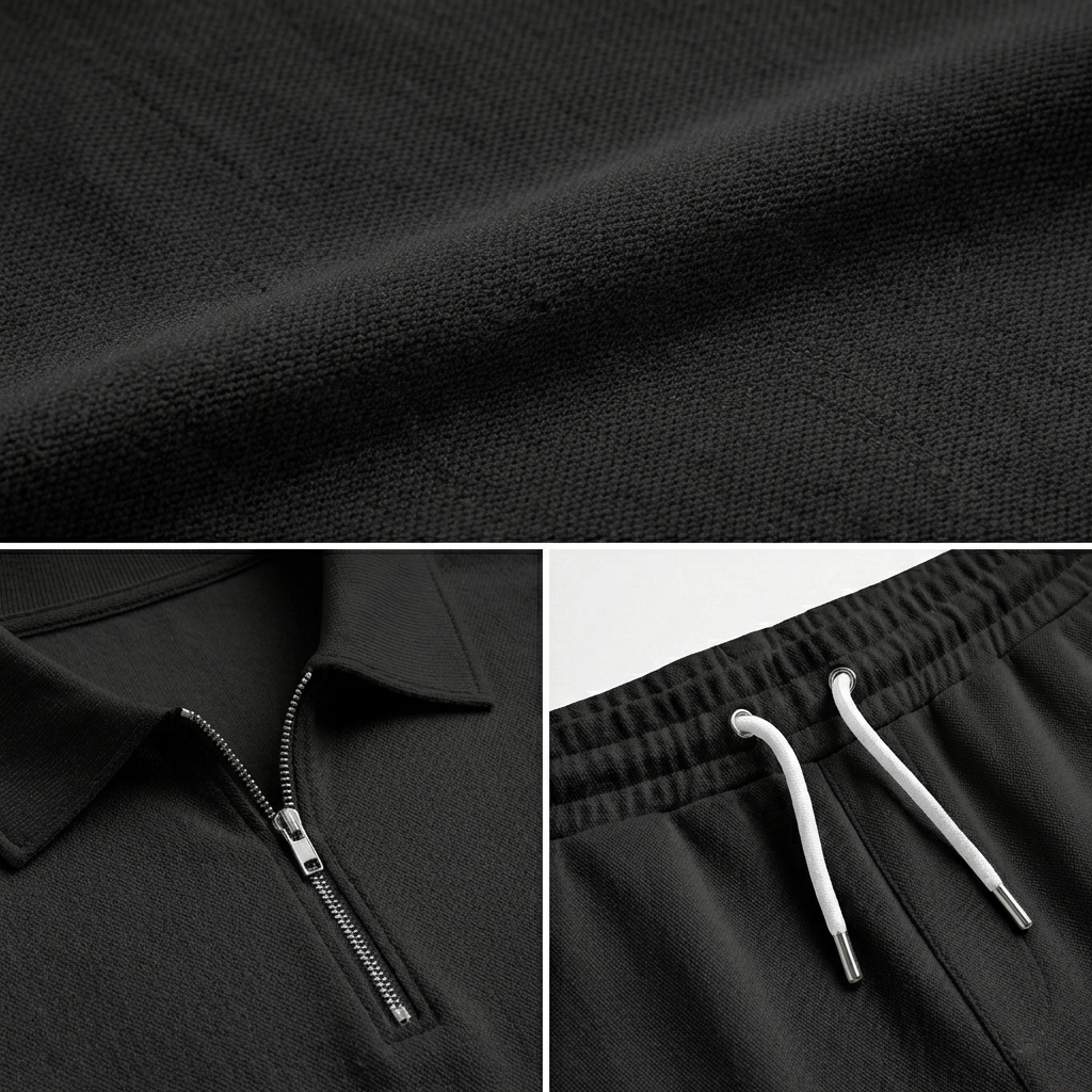 Lirento Short Sleeve Polo and Pants Set