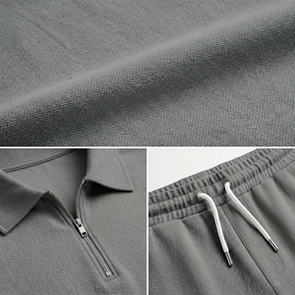 Lirento Short Sleeve Polo and Pants Set