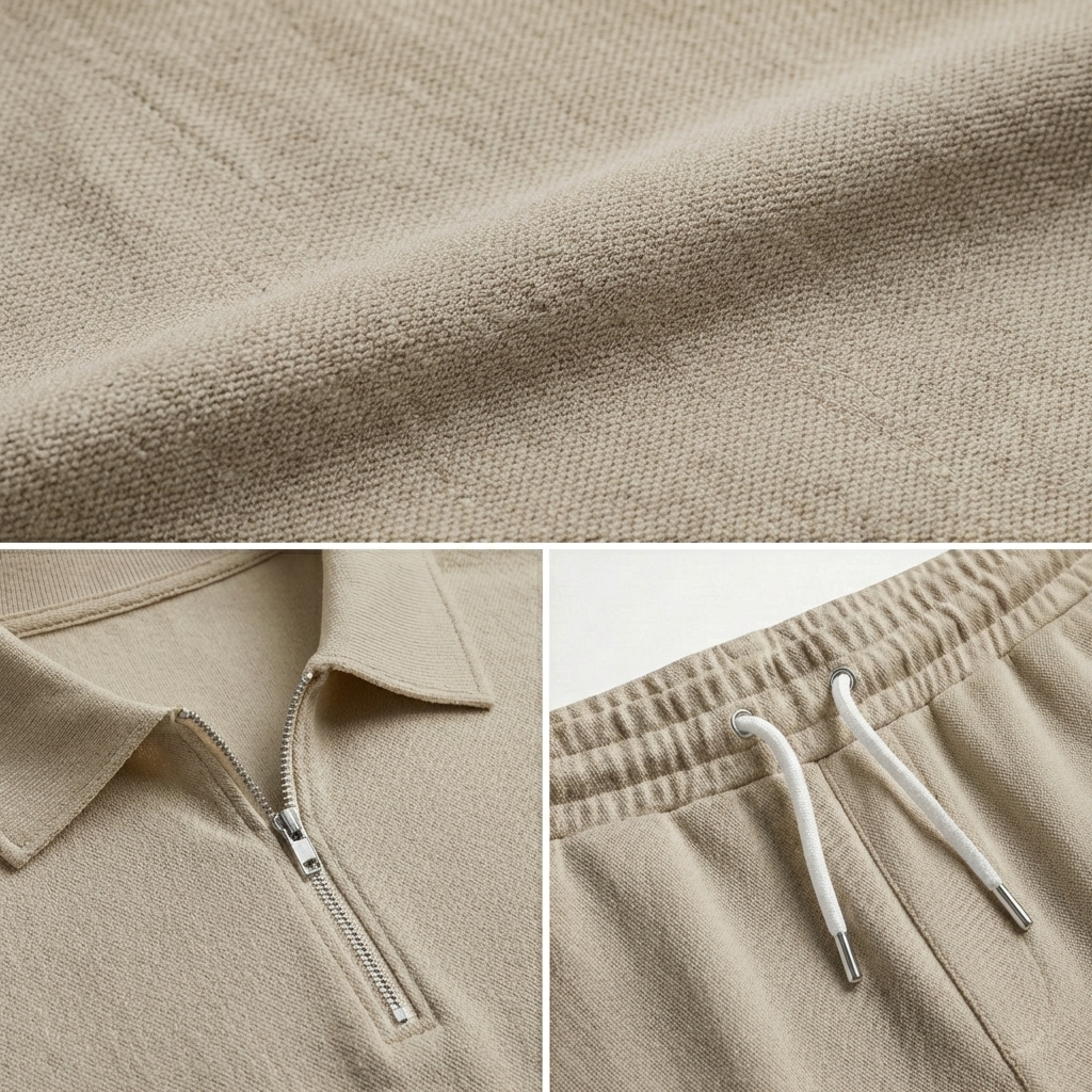 Lirento Short Sleeve Polo and Pants Set
