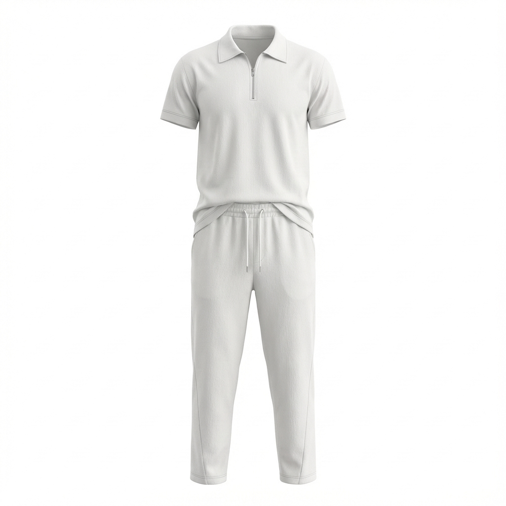Lirento Short Sleeve Polo and Pants Set