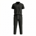 Lirento Short Sleeve Polo and Pants Set