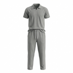Lirento Short Sleeve Polo and Pants Set