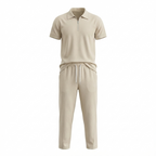 Lirento Short Sleeve Polo and Pants Set