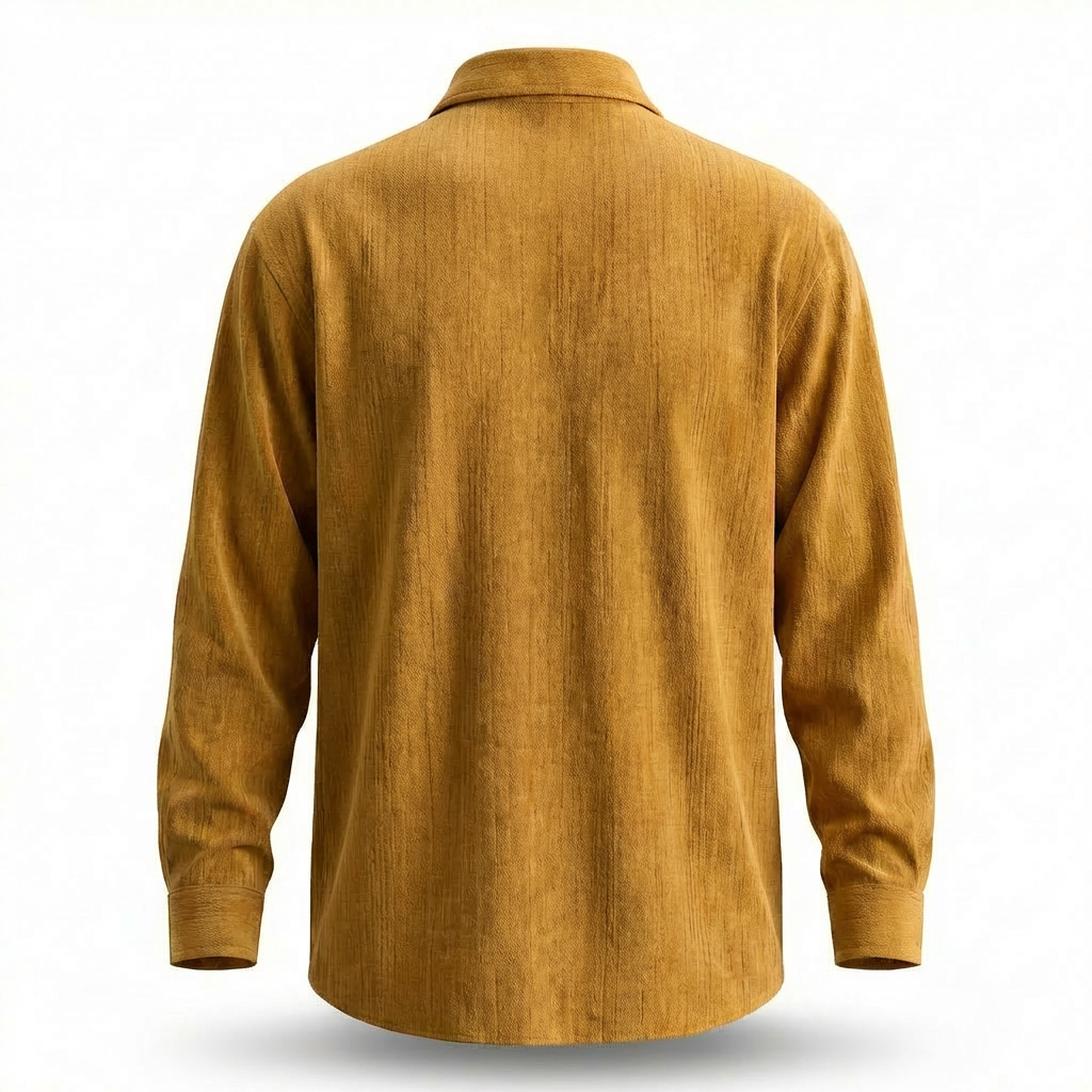 Lodrino Corduroy Button-Down Shirt